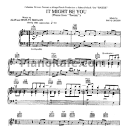 Ноты Stephen Bishop - It might be you