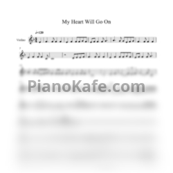 Ноты Artem Reutov - My heart will go on - предпросмотр