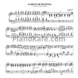 Ноты Antonio Carlos Jobim - Girl From Ipanema (Garota De Ipanema) - предпросмотр