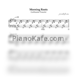 Ноты Guillaume Poncelet - Morning roots - предпросмотр