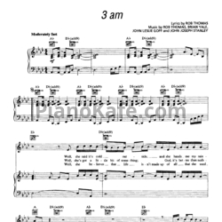 Ноты Matchbox 20 - 3 am