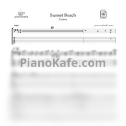 Ноты Esteve - Sunset beach