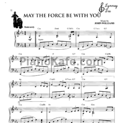 Ноты John Williams - May the force be with you - предпросмотр