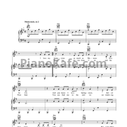 Ноты Taylor Swift - London boy - предпросмотр