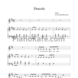 Ноты Bakar - Dracula