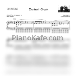 Ноты Daft Punk feat. Julian Casablancas - Instant Crush - предпросмотр