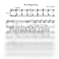 Ноты Denis Stelmakh - New beginning - предпросмотр