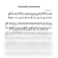 Ноты Tarantella leonfortese - предпросмотр