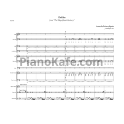Ноты Fahir Atakoglu - Deliler (Партитура и партии) - предпросмотр
