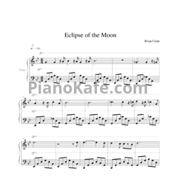 Ноты Brian Crain - Eclipse of the moon - предпросмотр