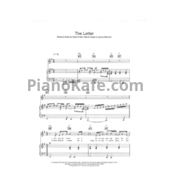 Ноты James Morrison - The Letter