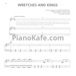 Ноты Linkin Park - Wretches and kings - предпросмотр