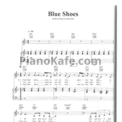 Ноты Katie Melua - Blue shoes - предпросмотр