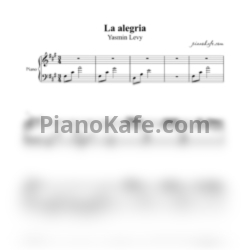 Ноты Yasmin Levy - La alegria - предпросмотр