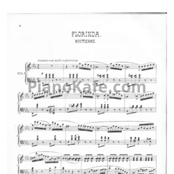 Ноты Герман Волленгаупт - Florinda (Ноктюрн) №2 - предпросмотр