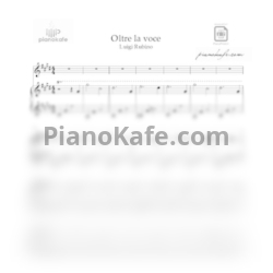 Ноты Luigi Rubino - Oltre la voce - предпросмотр