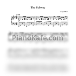 Ноты Chappell Roan - The subway - предпросмотр