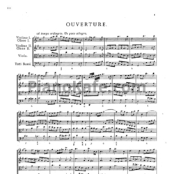 Ноты Георг Гендель - Серенада "Празднества на Парнасе" (HWV 73) - предпросмотр