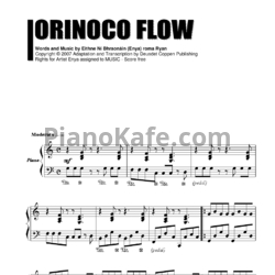 Ноты Enya - Orinoco flow - предпросмотр