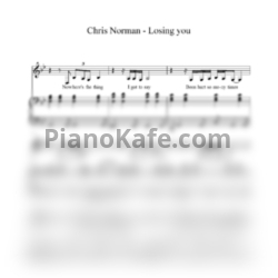 Ноты Chris Norman - Losing you