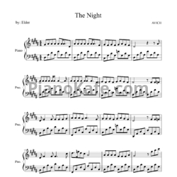 Ноты Avicii - The Nights - предпросмотр