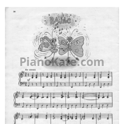 Ноты Л. Абелян - Вальс - предпросмотр