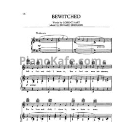 Ноты Frank Sinatra - Bewitched (2)