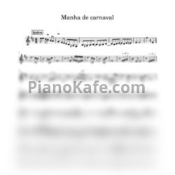 Ноты Luiz Bonfa - Manha de carnaval - предпросмотр