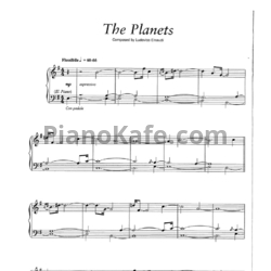 Ноты Ludovico Einaudi - The planets - предпросмотр