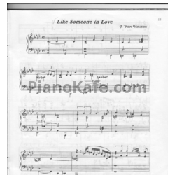 Ноты James Van Heusen - Like someone in love - предпросмотр