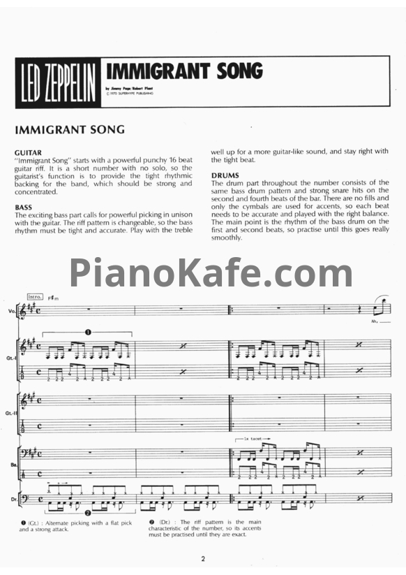 Ноты Led Zeppelin - 3rd album (Книга нот) - PianoKafe.com