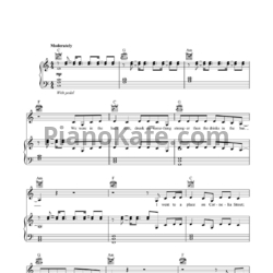 Ноты Taylor Swift - Cornelia street - предпросмотр