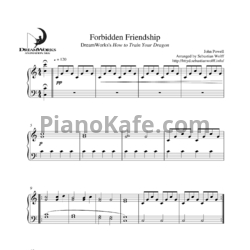 Ноты John Powell - Forbidden Friendship - предпросмотр