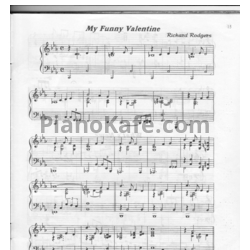 Ноты Richard Rodgers - My funny Valintine - предпросмотр