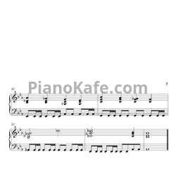 Ноты Keane - A bad dream