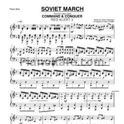 Ноты James Hannigan - Советский марш (Arranged by David Charlier)