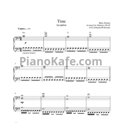 Ноты Hans Zimmer - Time (Arranged by Sebastian Wolff) - предпросмотр