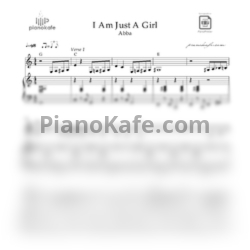 Ноты Abba - I am just a girl (C-dur) - предпросмотр