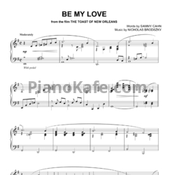 Ноты Nicholas Brodszky - Be my love