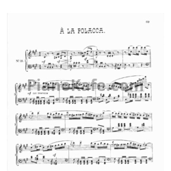 Ноты Герман Волленгаупт - В духе полонеза №15 - предпросмотр
