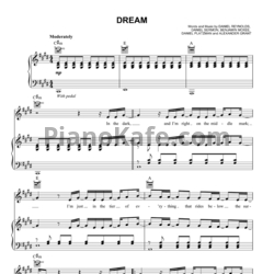 Imagine Dragons Dream Аккорды