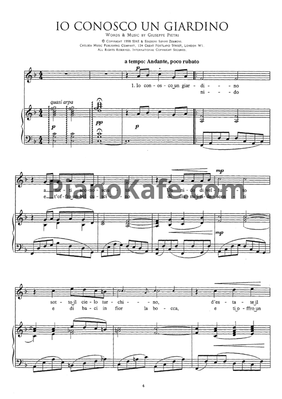 Ноты The Three Tenors (Книга нот) - PianoKafe.com