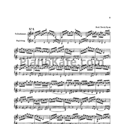Ноты Ф. Давид - Zur Violinschule (Op. 44) - предпросмотр