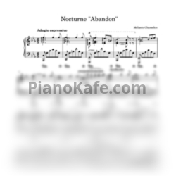 Ноты Melanie Chasselon - Nocturne «Abandon» (Прощание)