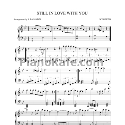 Ноты Scorpions - Still loving you (Piano cover) - предпросмотр