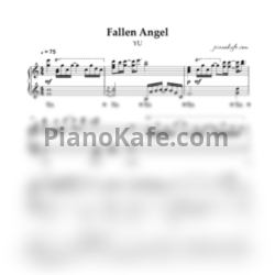 Ноты Dark Wings - Fallen angel (Piano version)