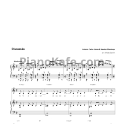 Ноты Antonio Carlos Jobim & Newton Mendonça - Discussão - предпросмотр