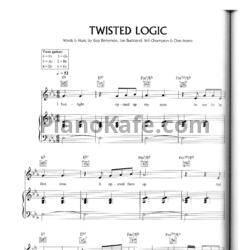 Ноты Coldplay - Twisted logic - предпросмотр