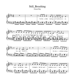 Ноты Green Day - Still breathing