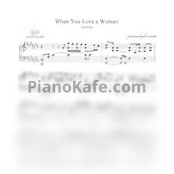 Ноты Journey - When you love a woman - предпросмотр